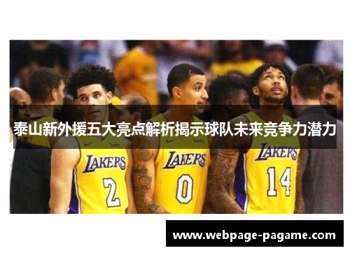 泰山新外援五大亮点解析揭示球队未来竞争力潜力