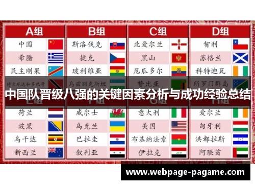 中国队晋级八强的关键因素分析与成功经验总结
