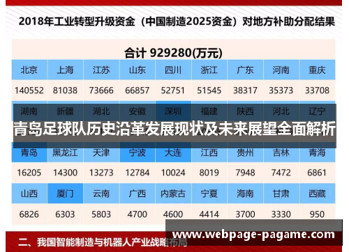 青岛足球队历史沿革发展现状及未来展望全面解析 青岛足球队历史沿革发展现状及未来展望全面解析